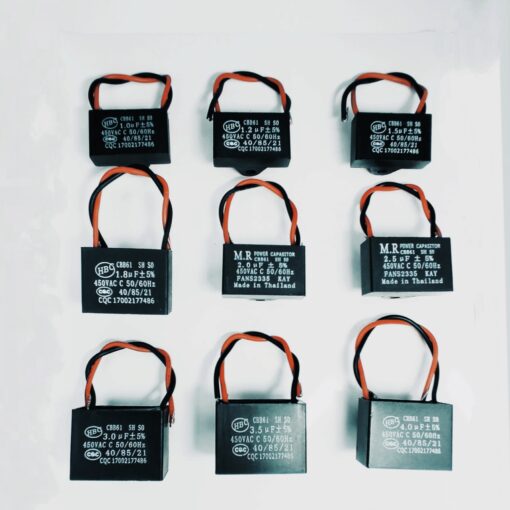 C พัดลม 1uF-16uF 450V CBB61 แคปพัดลม ฮาตาริ
