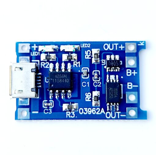 Micro USB TO BMS-1S วงจรชาร์จ18650 - Image 4