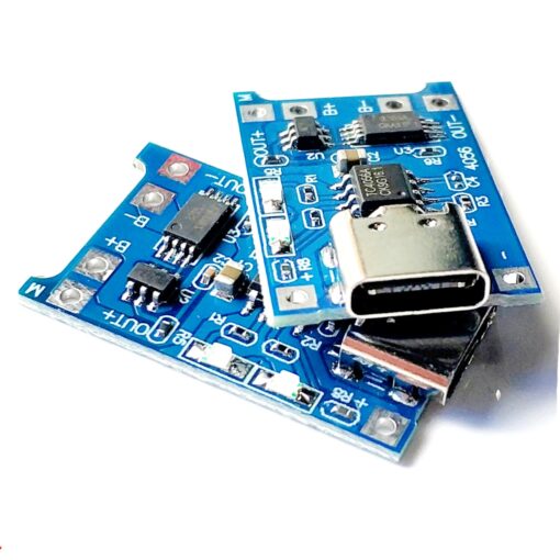 TYPE-C TO BMS-1S วงจรชาร์จ 18650