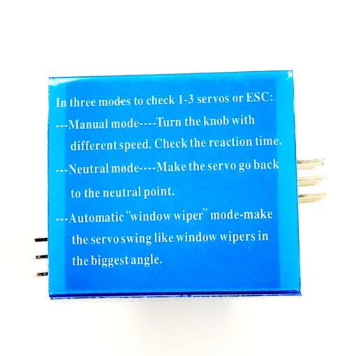 Servo Tester 3CH 4.8 - 6V เครื่องเทสเซอร์โว - Image 5