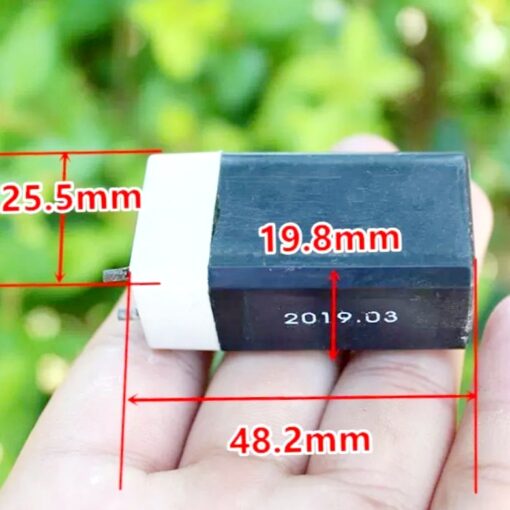 ถ่านไม้ตียุง 4V 500mAh 2x2.6x5cm