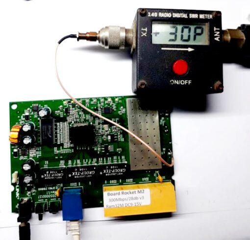 Rocket M2 บอร์ด rk-m2 2.4G 2x2mimo 1000mw - Image 3