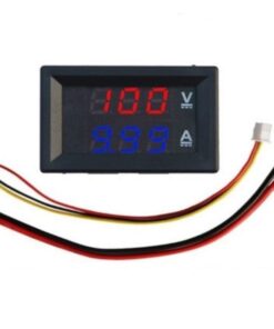 100v 10a มิเตอร์วัดไฟฟ้า มิเตอร์วัดแรงดันและกระแสไฟฟ้า