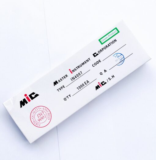 ไดโอด 1N4007 rectifier diode 1A 1000V ไดโอดแรงสูง หม้อน๊อก หม้ออ๊อก - Image 4