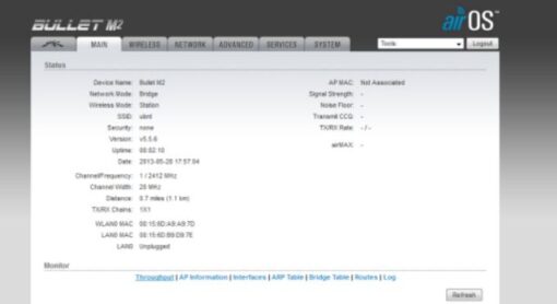 Bullet M2HP บอร์ด BM2HP UBNTจีน 1x1mimo 2.4G 150m - Image 2